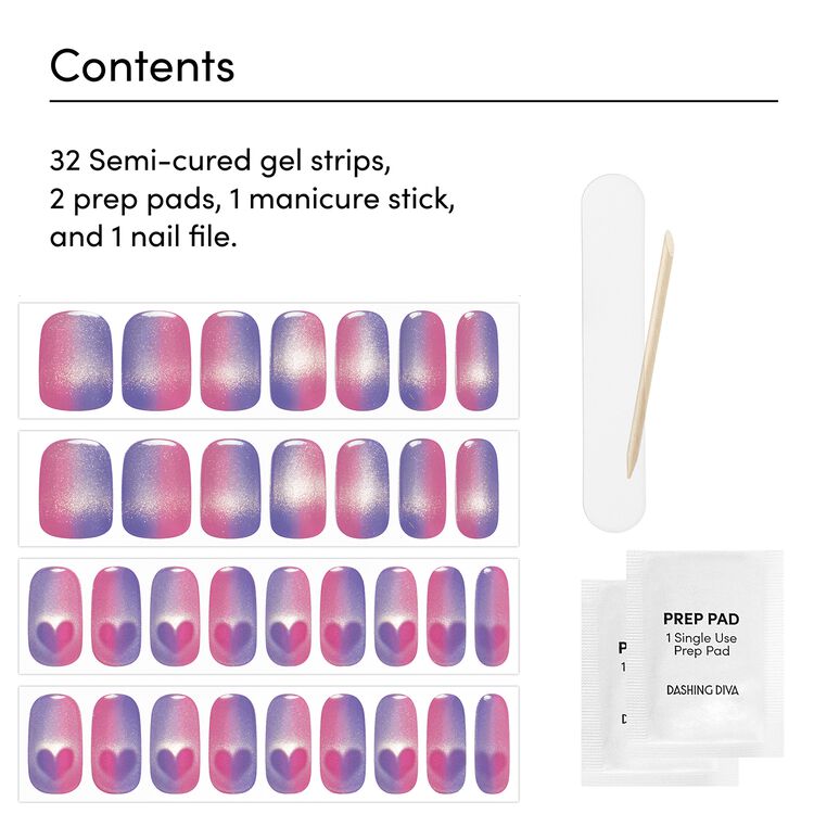 He's Cuter In Person Gel Nail Polish Strips