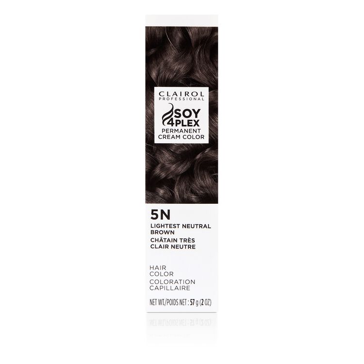 5N Lightest Neutral Brown Permanent Cream Hair Color