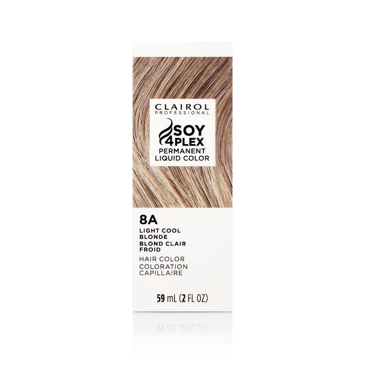 8A Light Cool Blonde Permanent Liquid Hair Color