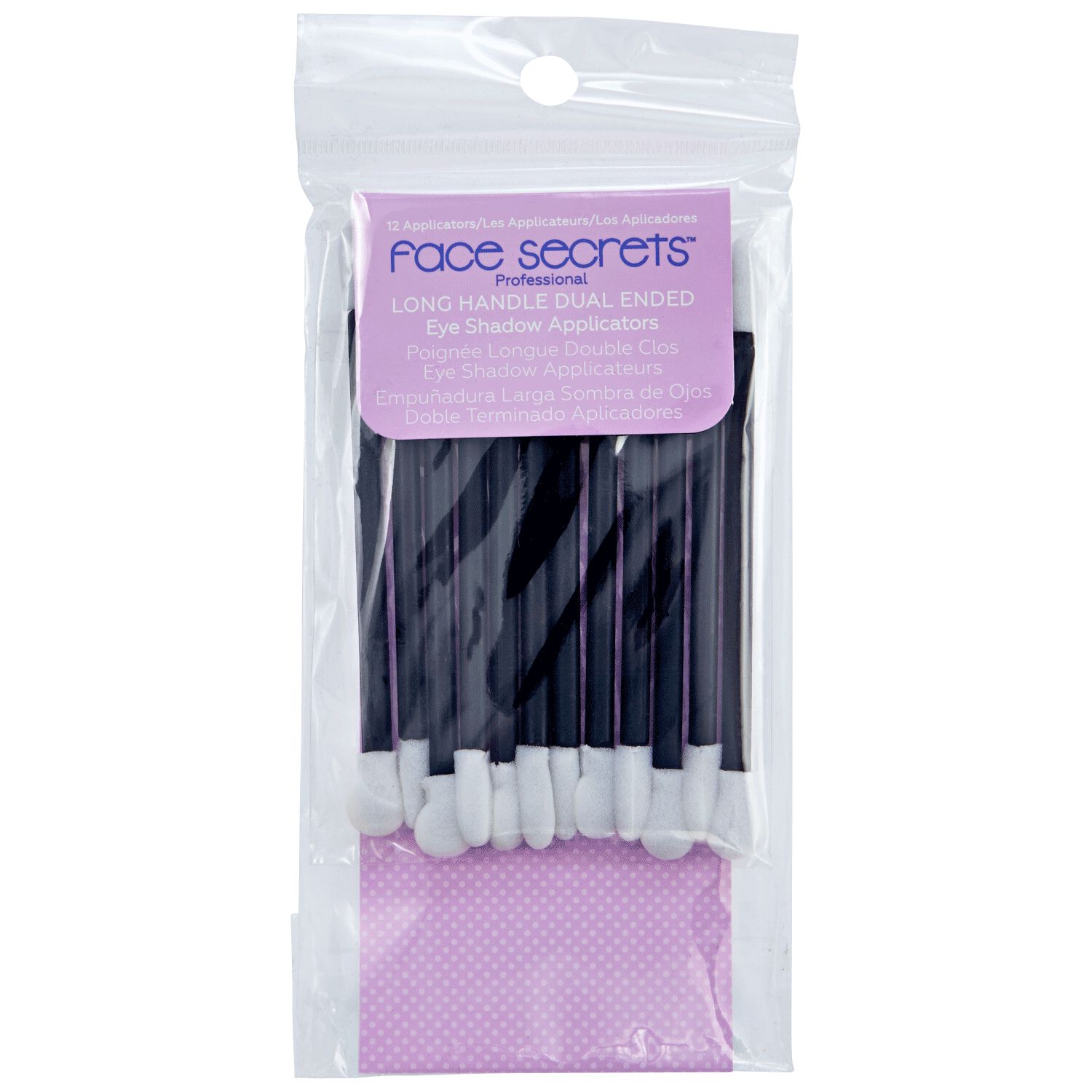 Face Secrets Long Handle Dual Tip Eyeshadow Applicators