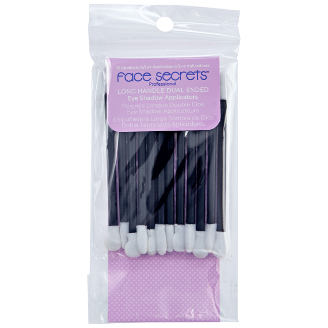 Face Secrets Long Handle Dual Tip Eyeshadow Applicators