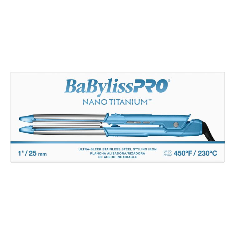 1" Ultra-Sleek Stainless Steel Styling Iron