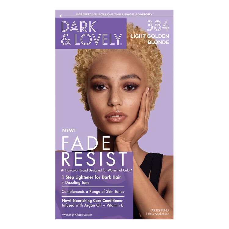 Fade Resistant Light Golden Blonde Permanent Hair Color By Dark Lovely Permanent Hair Color Sally Beauty