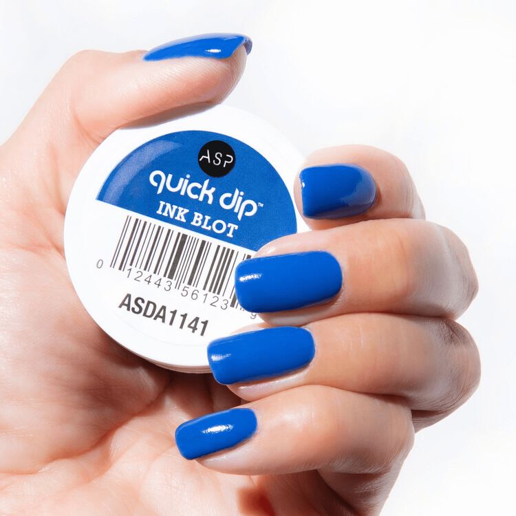 Quick Dip Powder Ink Blot Blue