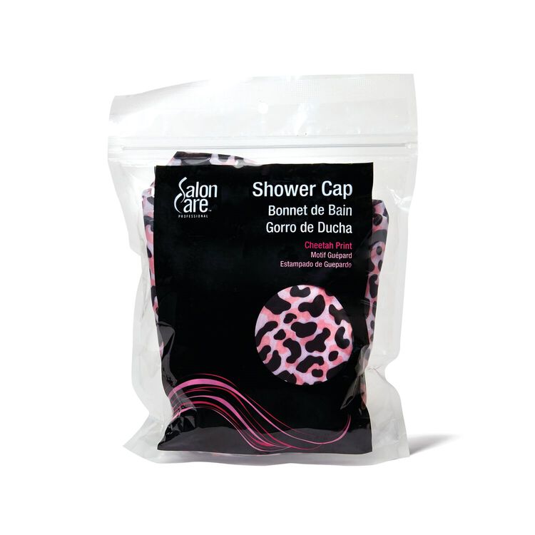 Cheetah Print Shower Cap
