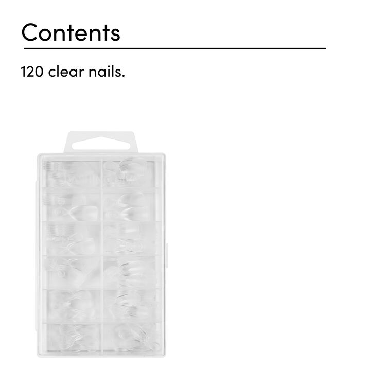 GelXtend Nail Bulk - Medium Round Tips