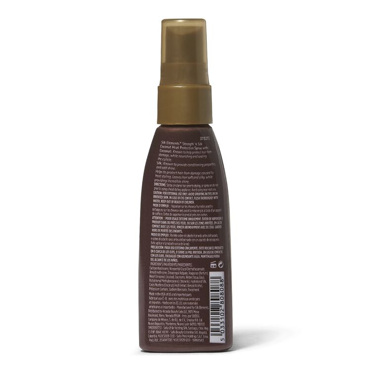 Silk Elements Strength N Silk Coconut Heat Protection Spray Travel Size Styling Products Textured Hair Sally Beauty
