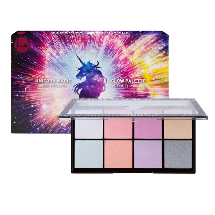 J Cat Unicorn Magic Glow Highlighter Palette Highlighters