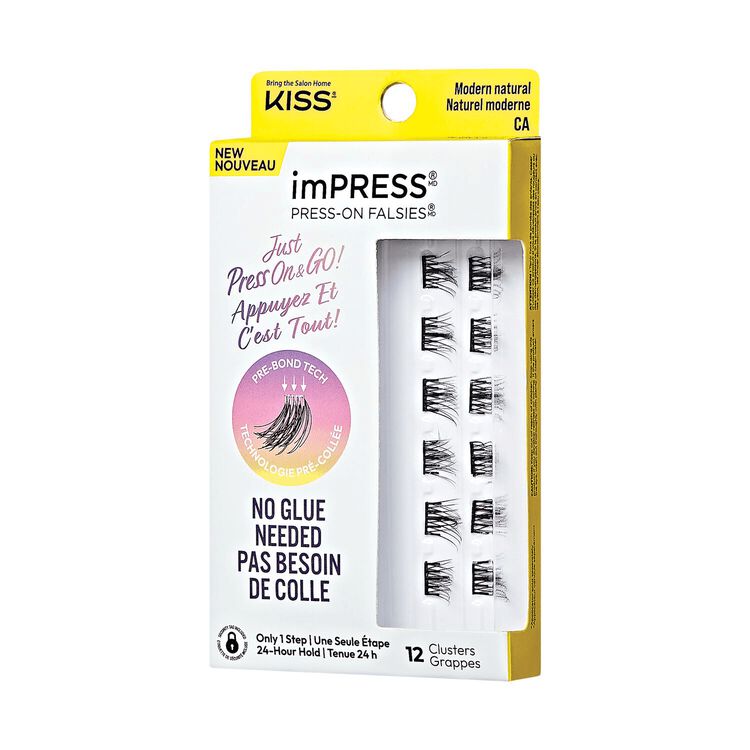 imPRESS Press on Falsies - Modern Natural Cluster Lashes