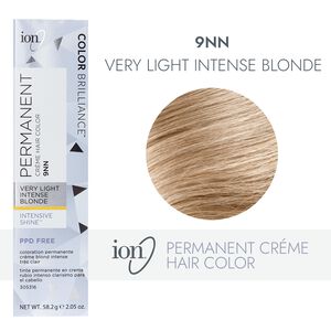 9NN Very Light Intense Blonde Permanent Creme Hair Color