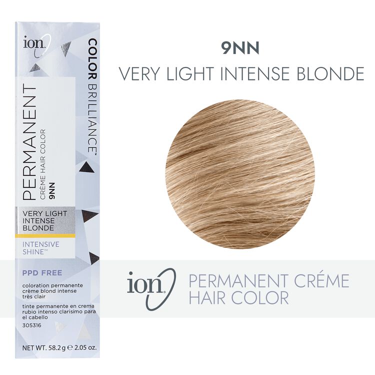 9NN Very Light Intense Blonde Permanent Creme Hair Color