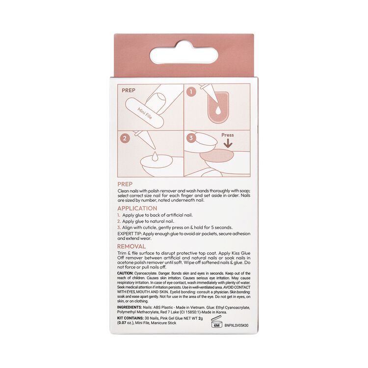 Bare-But-Better Premium Press-On Nails Fate