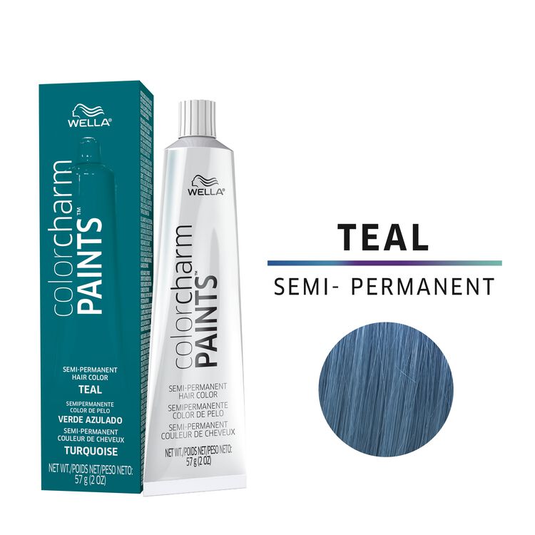 Wella Color Charm Paints Teal Semi Permanent Hair Color
