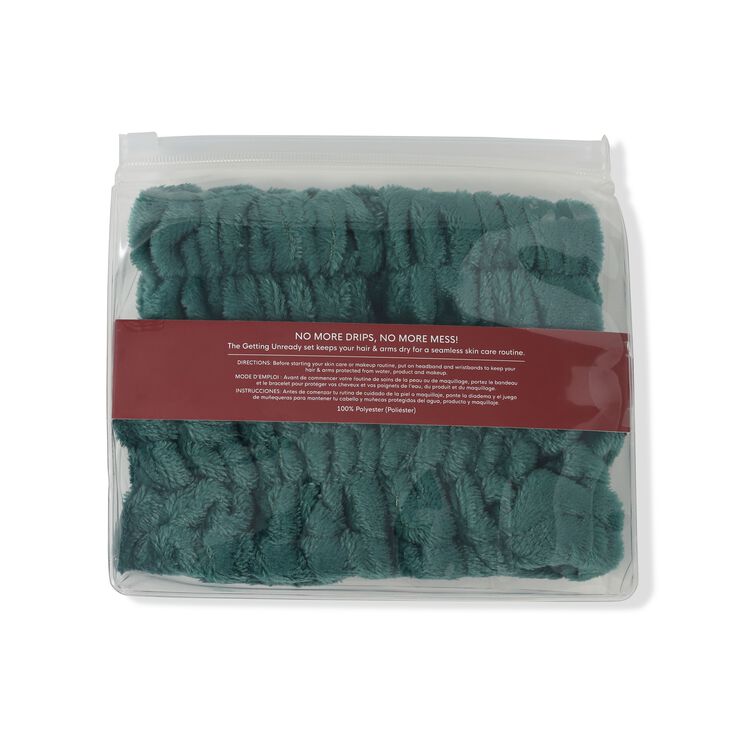 Getting Unready Spa Headband & Wristbands