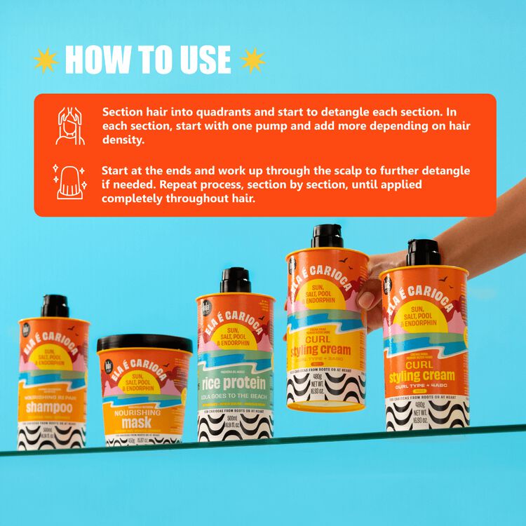 Ela É Carioca Curl Styling Cream 3ABC