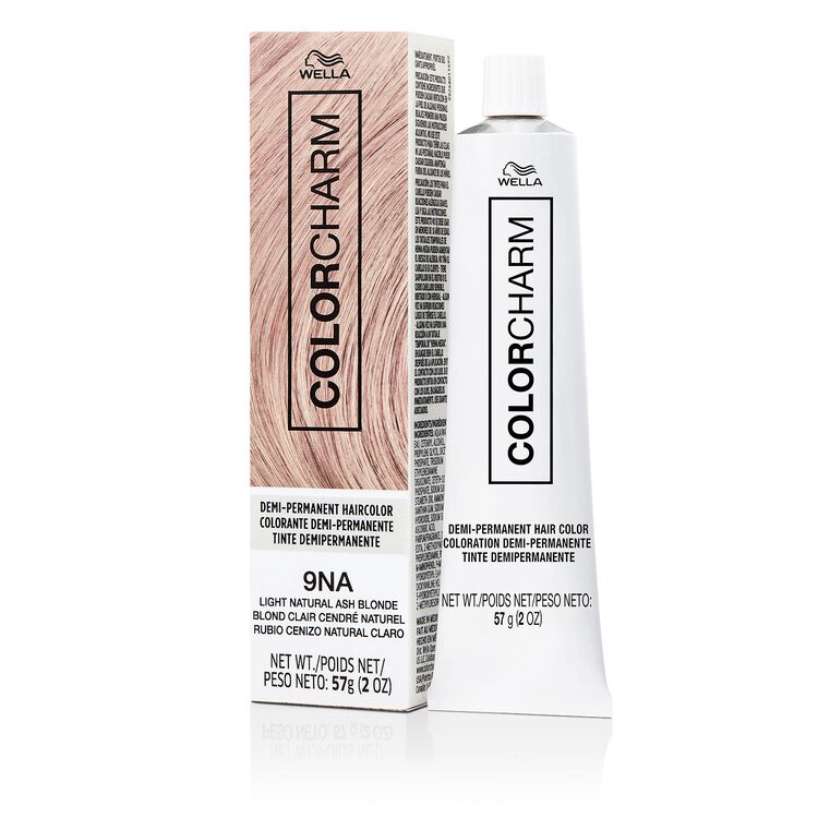 9NA Light Natural Ash Blonde Demi Permanent Cream Hair Color