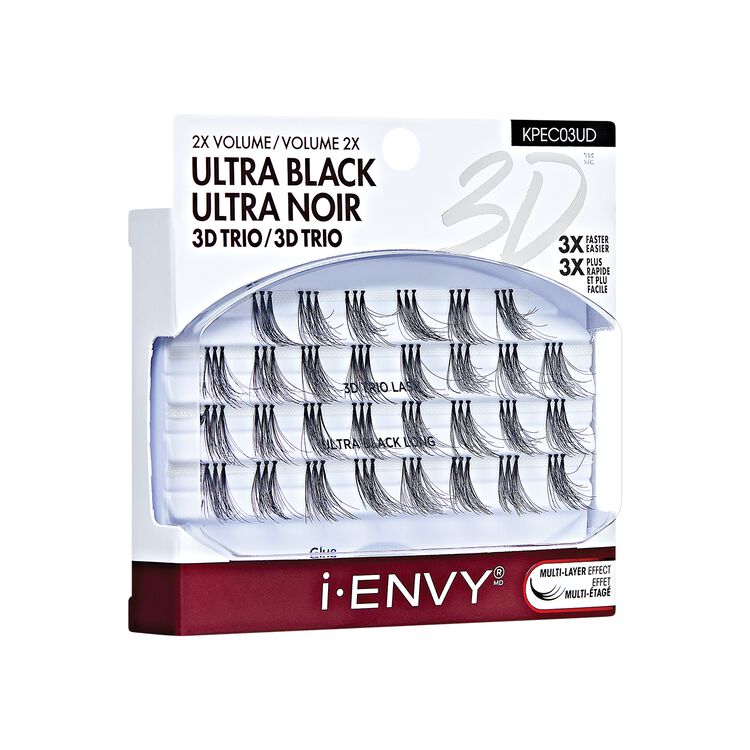 i-ENVY 3D Trio Ultrablack Long Lashes