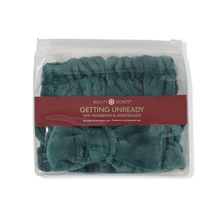 Getting Unready Spa Headband & Wristbands