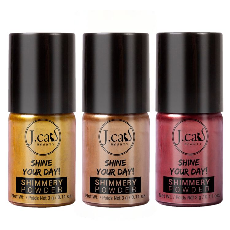 J Cat Shine Your Day Shimmery Powder Eyeshadow Sally Beauty
