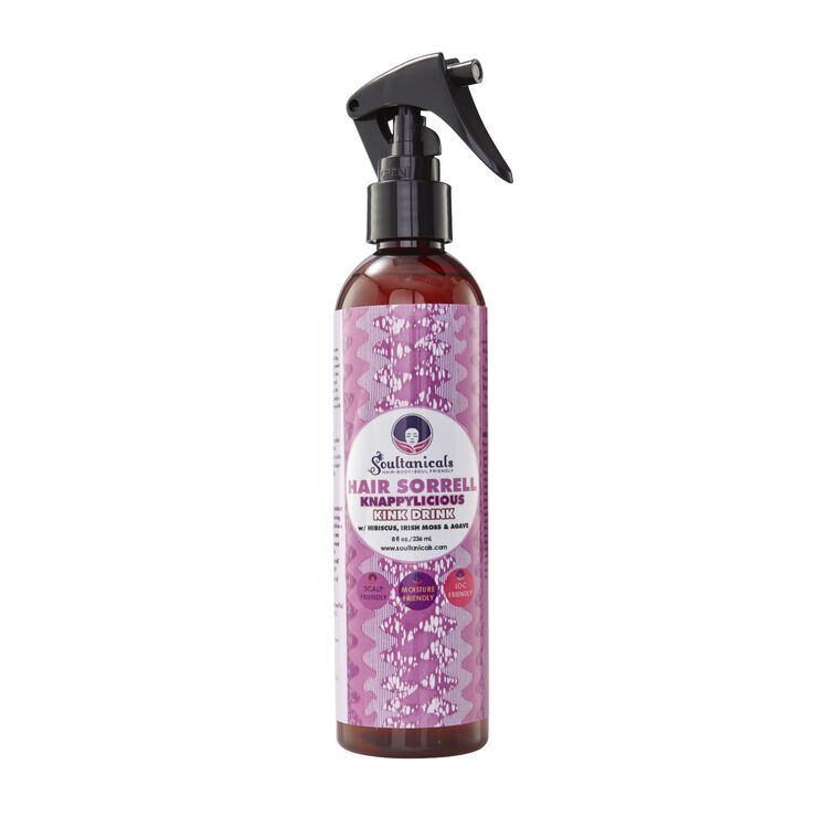 Soultanicals Hair Sorrell Knappylicious Kink Drink Styling