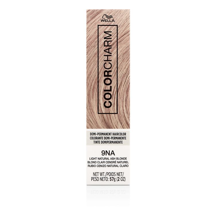 9NA Light Natural Ash Blonde Demi Permanent Cream Hair Color