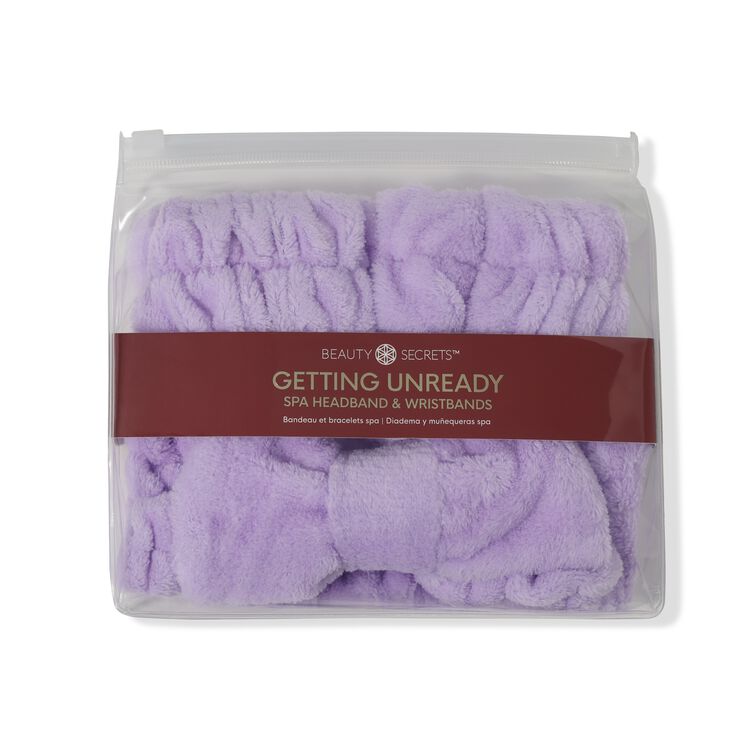 Getting Unready Spa Headband & Wristbands
