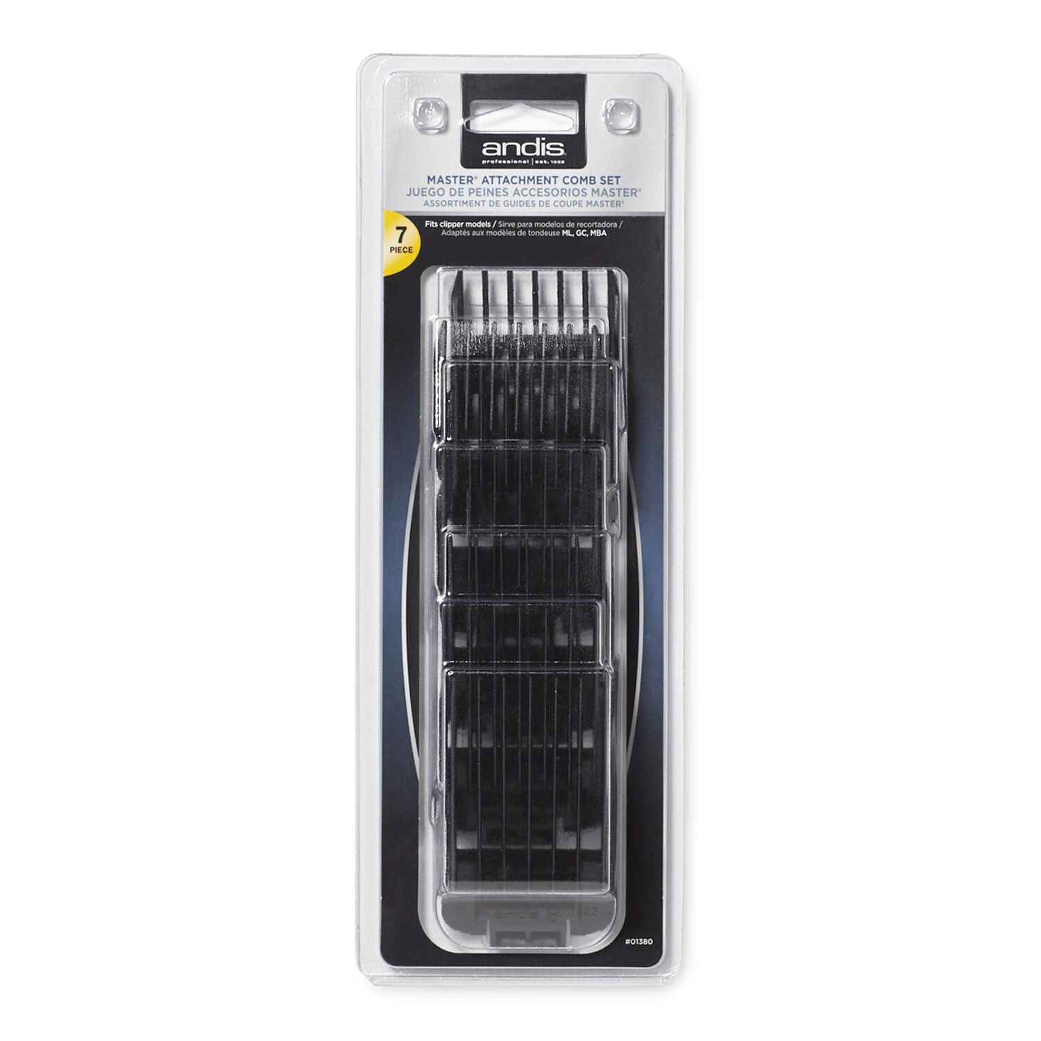 Detachable Clipper Combs Set by Andis Replacement Blades Sally Beauty