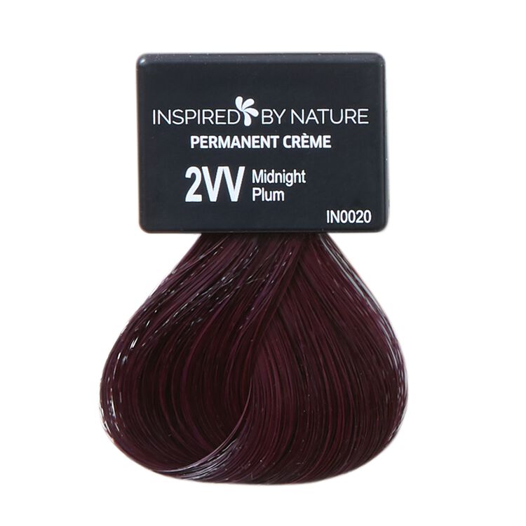 Inspired By Nature Ammonia-Free Permanent Hair Color Midnight Plum 2VV |  Permanent Hair Color | Sally Beauty