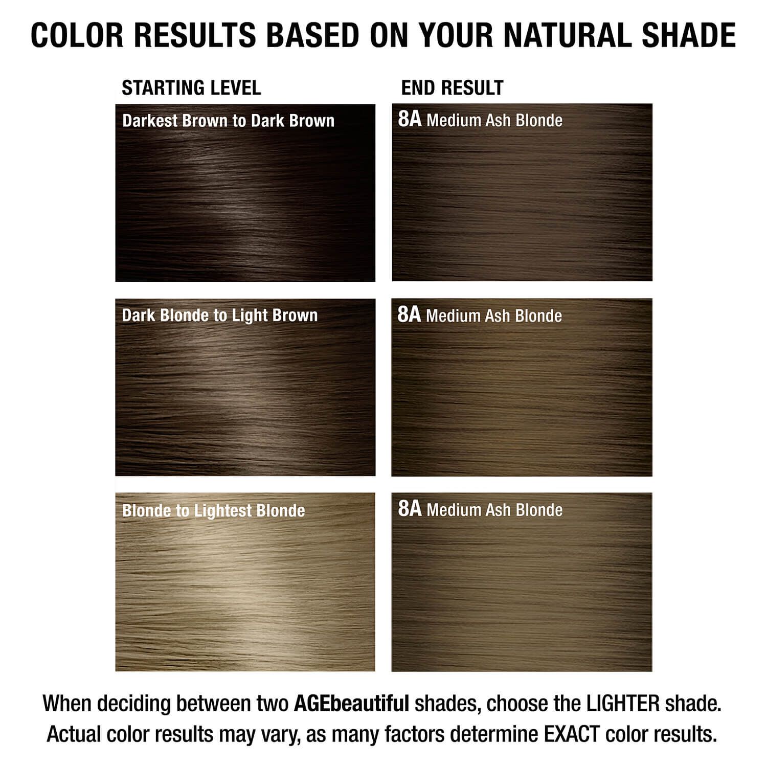8A Medium Ash Blonde Permanent Liqui Creme Hair Color by AGEbeautiful