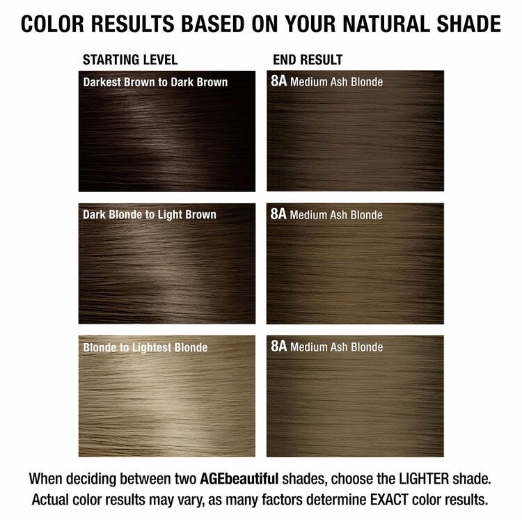 8A Medium Ash Blonde Permanent Liqui-Creme Hair Color