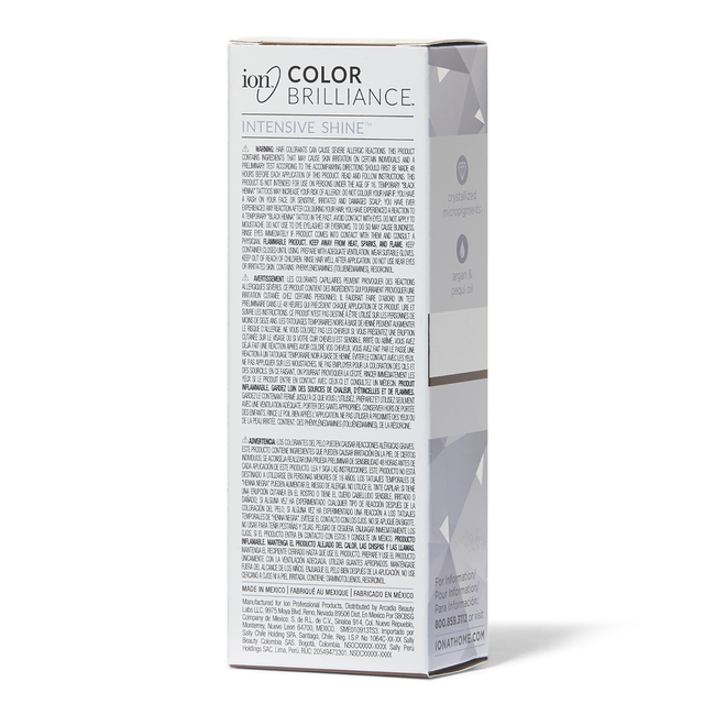 Ion 5A Light Ash Brown Permanent Liquid Hair Color by Color Brilliance