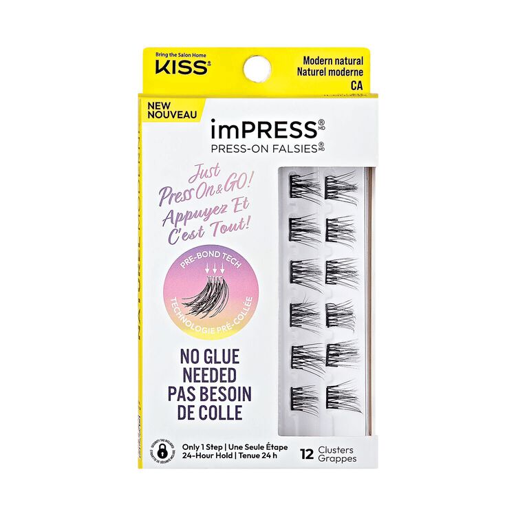 imPRESS Press on Falsies - Modern Natural Cluster Lashes