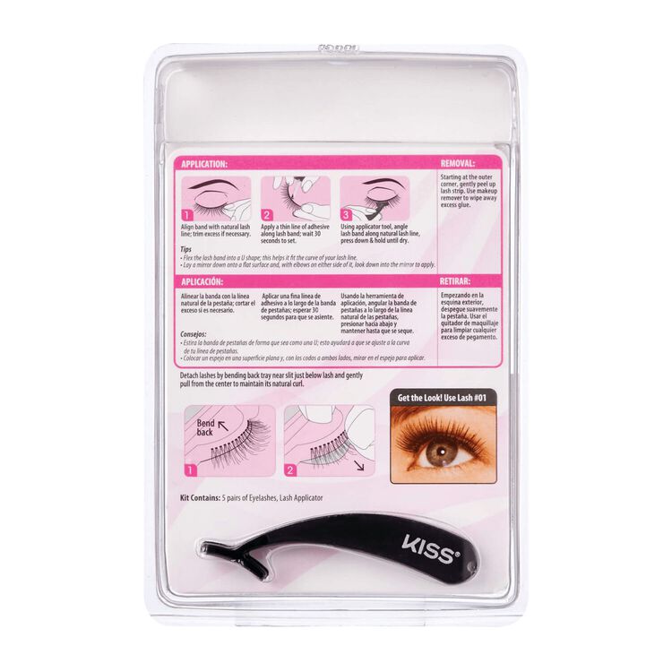 #01 So Wispy False Eyelashes 5-Pair Multipack