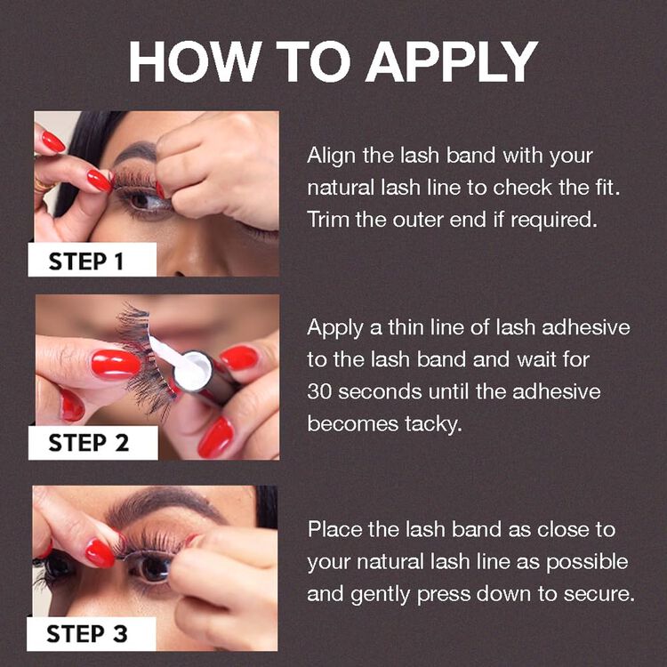 Brush On Eyelash Adhesive