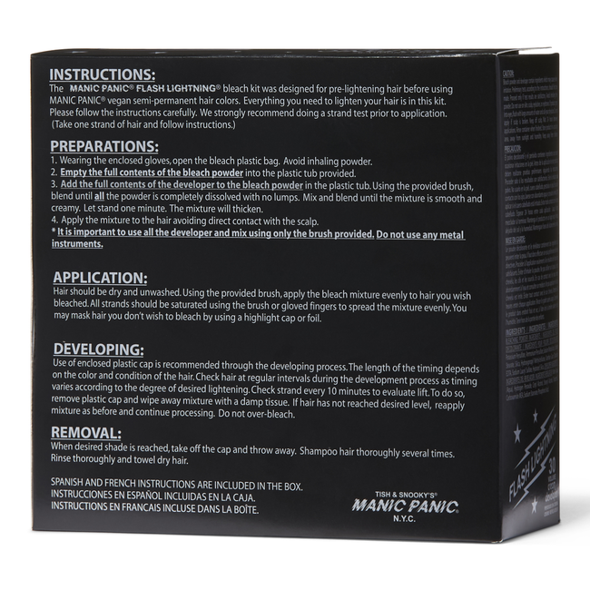 Flash Lightening 30 Volume Bleach Kit