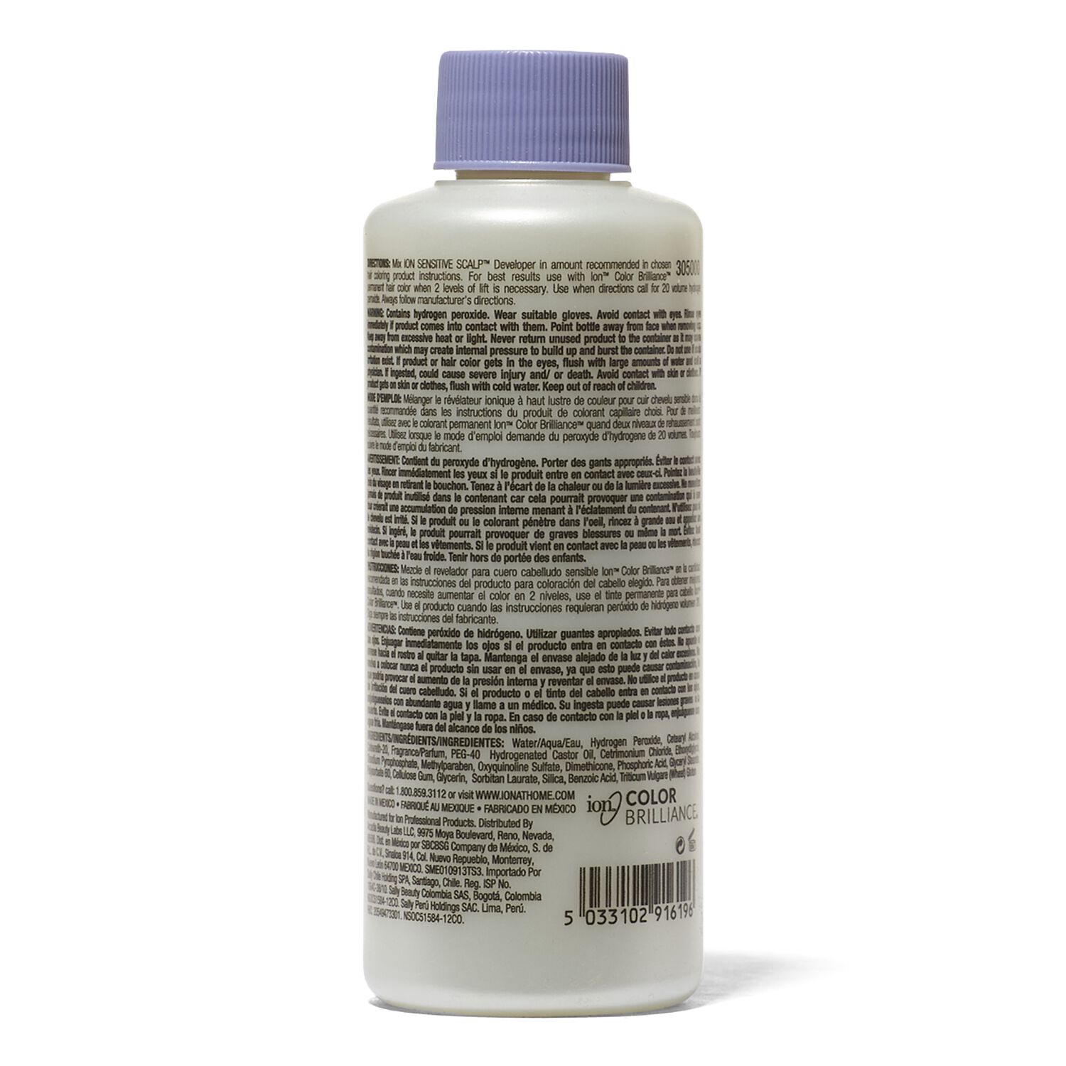 ion Sensitive Scalp 20 Volume Creme Developer 8 oz Color Developers