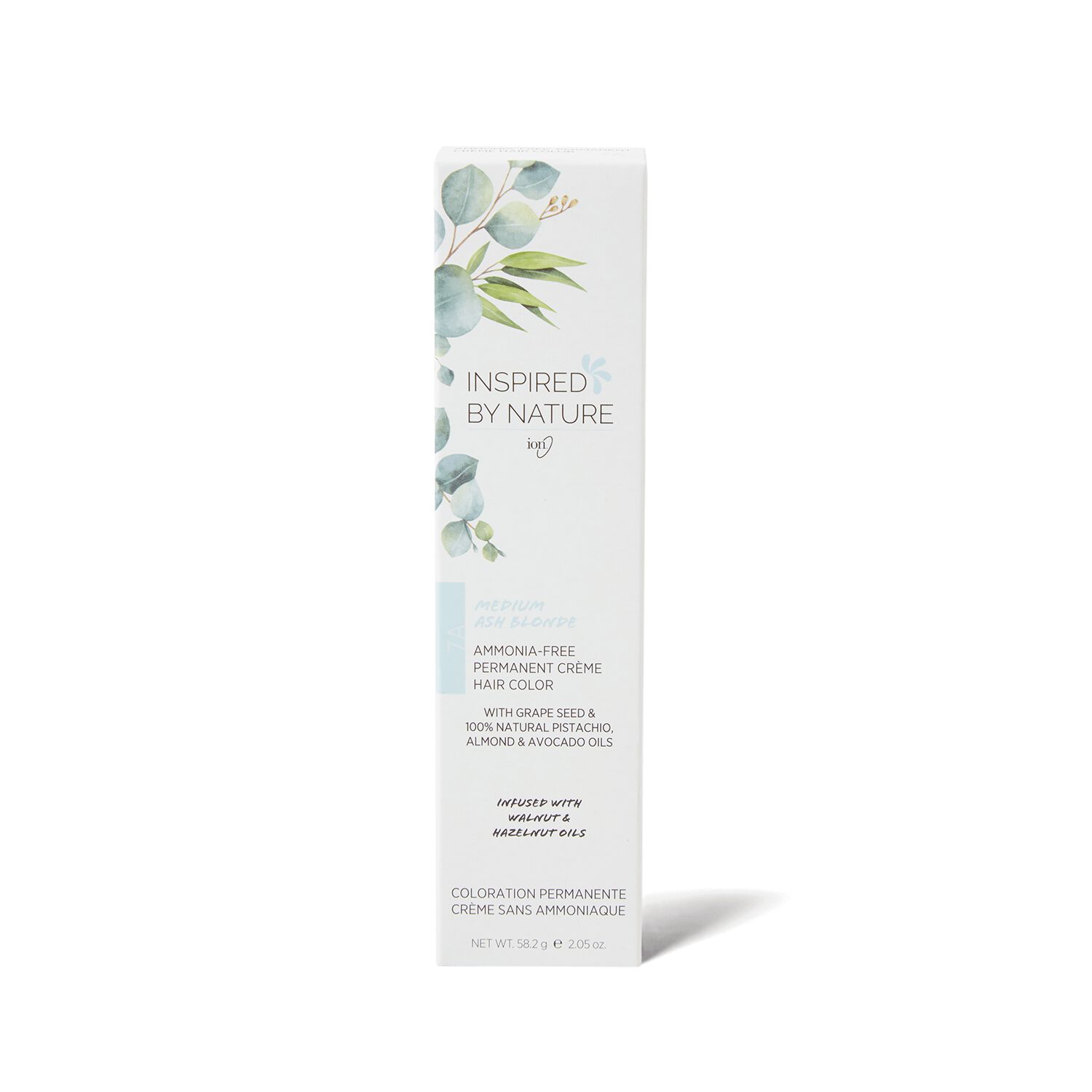 Inspired By Nature Ammonia-Free Permanent Hair Color Medium Ash Blonde