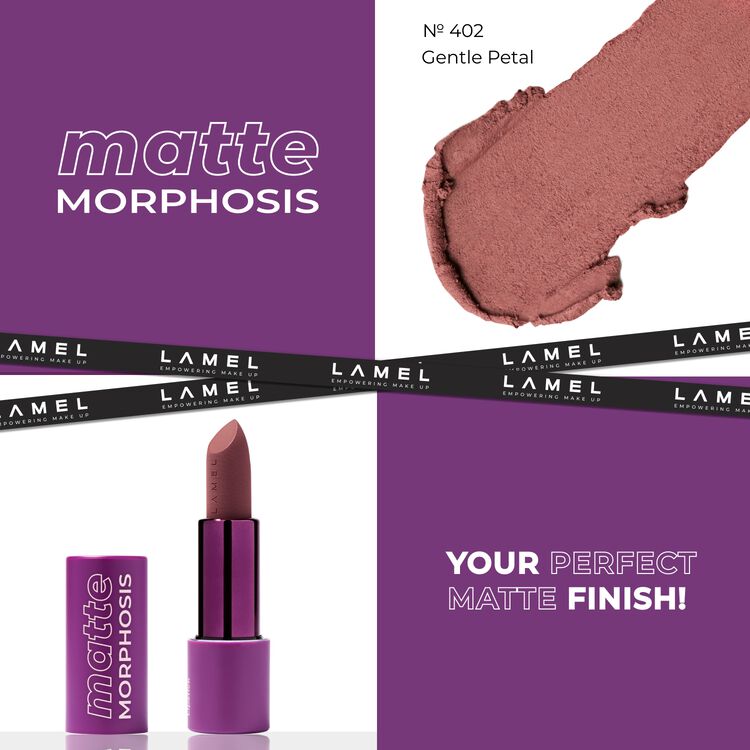 Powder Matte Lipstick MATTEmorphosis Gentle Petal