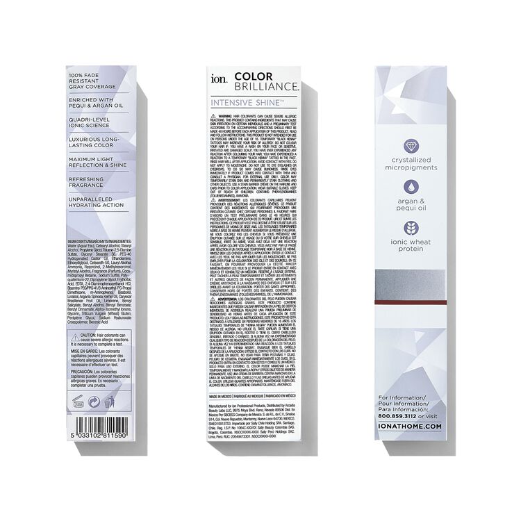 Ion 2NN Darkest Intense Brown Permanent Creme Hair Color by Color