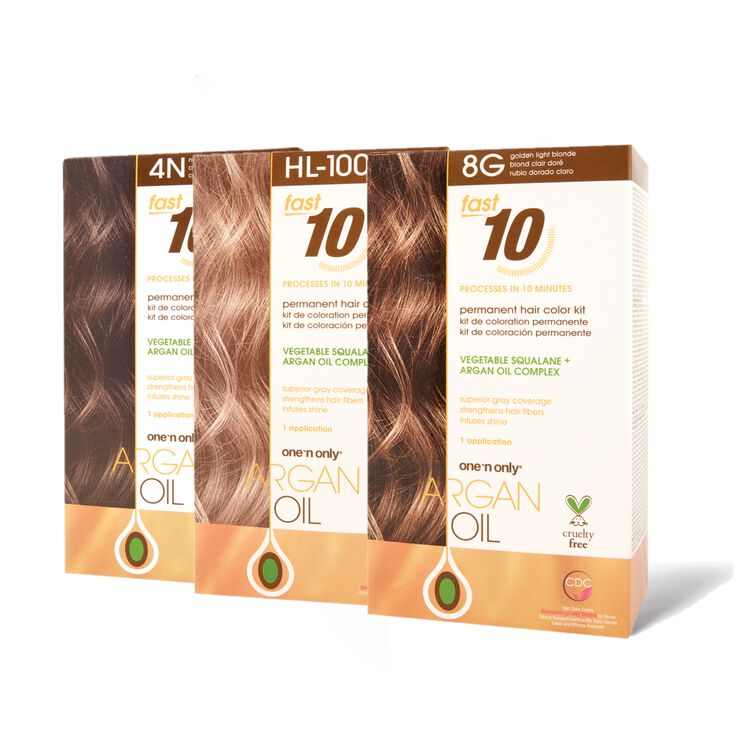 One n' Only Fast 10 Permanent Hair Color Kit by Argan Oil | Permanent Hair  Color | Sally Beauty