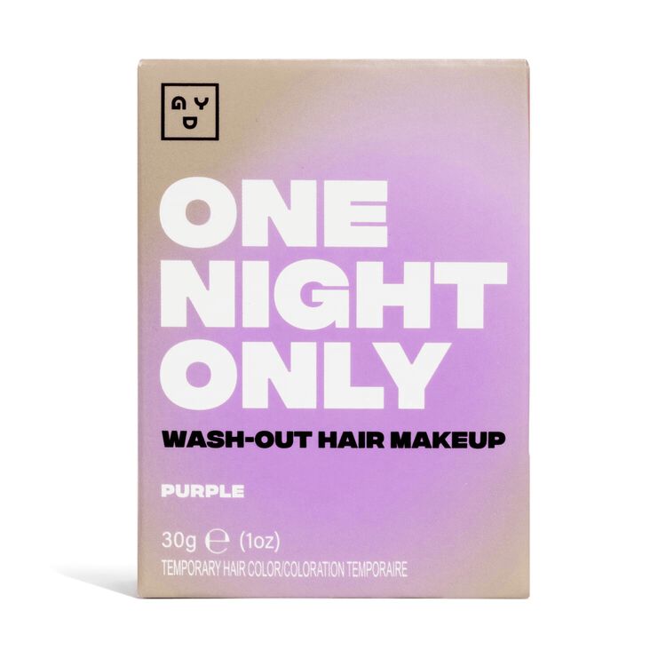 Purple One Night Only Hair Makeup
