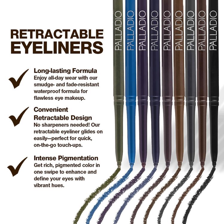 Waterproof Retractable Eyeliner Exotic Plum