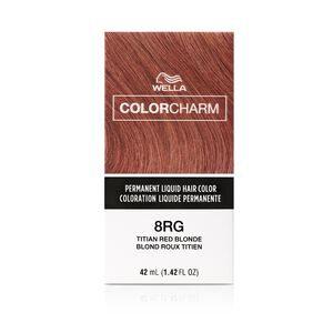 Titian Red Blonde Color Charm Liquid Permanent Hair Color