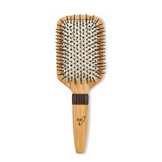 Bamboo Vented Paddle Cushion Brush