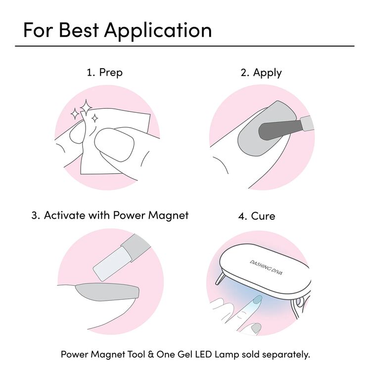 One Gel Magnetic Polish - Blu