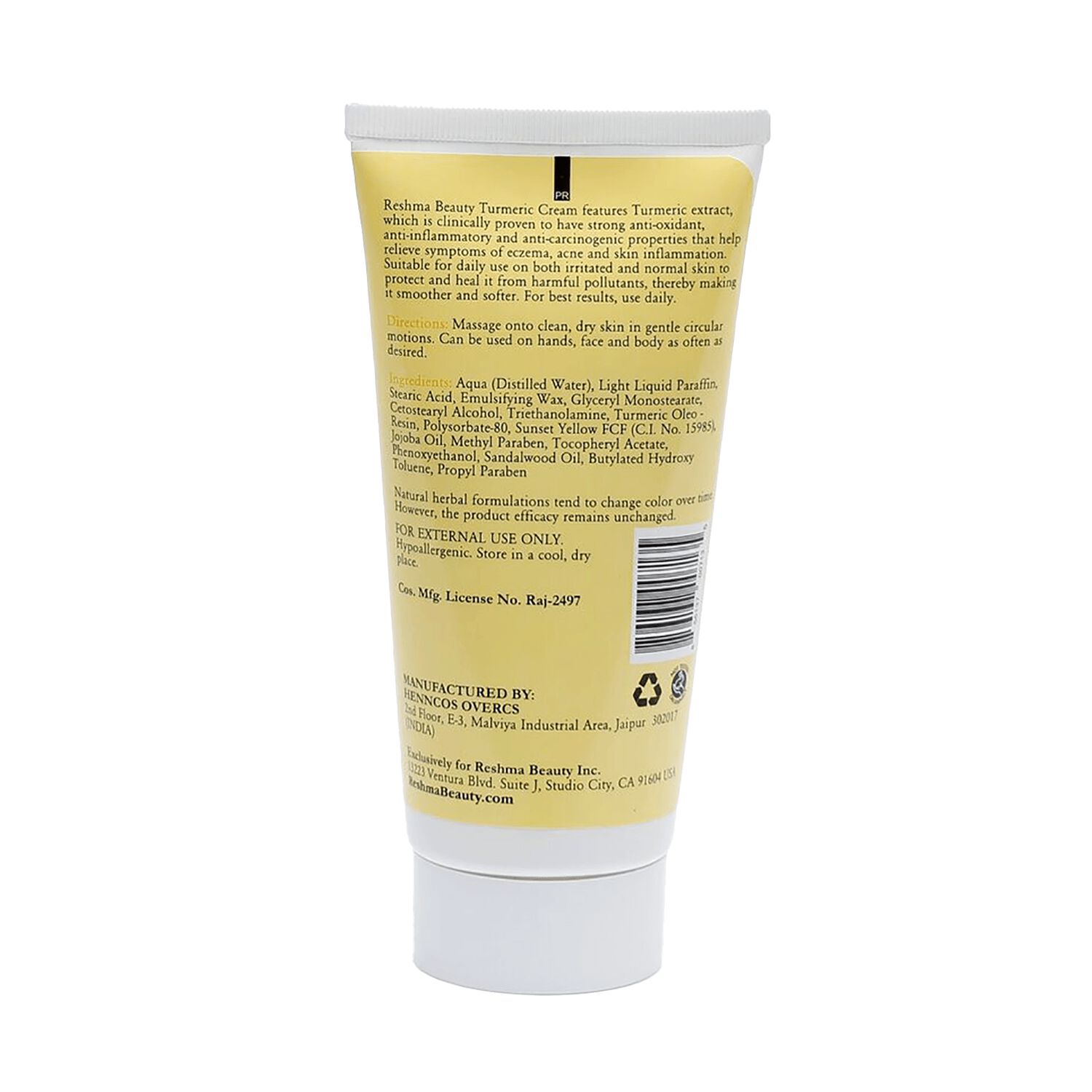 Reshma Beauty Turmeric Cream Sally Beauty