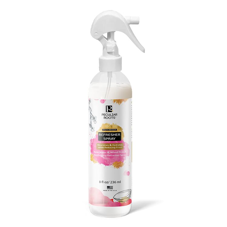 Peculiar Roots Build Up Free Cherry Blossom Refresher Spray With Rose Water 8oz For Locs Hair Styling Products Sally Beauty