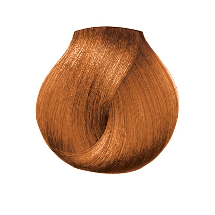 7.43 Dark Copper Gold Blonde Permanent Creme Hair Color