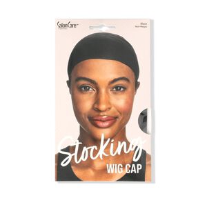 Black Stocking Wig Cap