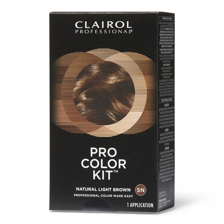 Natural Light Brown 5n Pro Color Kit By Clairol Professional